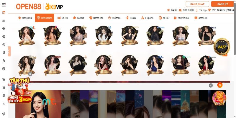 Casino OPEN88 ghi điểm tuyệt đối trong mắt người chơi